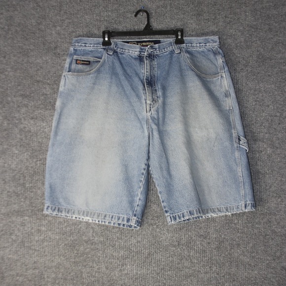 Brooklyn Xpress Other - VTG Brooklyn Xpress Jeans Shorts Mens 44 Blue Denim Baggy Y2K Skate Pinkman